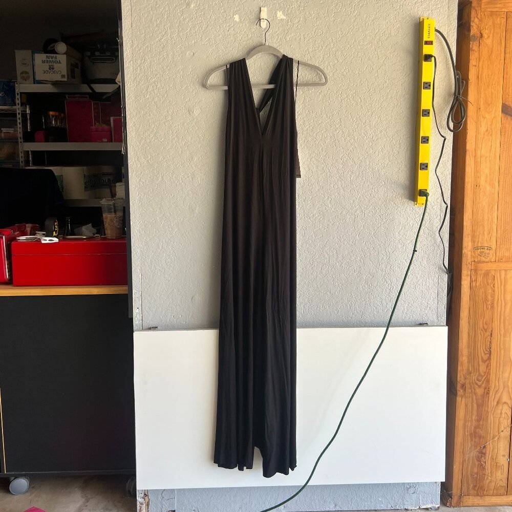 Urban Outfitters Black Halter Jumpsuit NWT